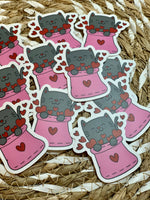 Cat Love Sticker