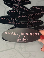 Small Business Babe Sticker